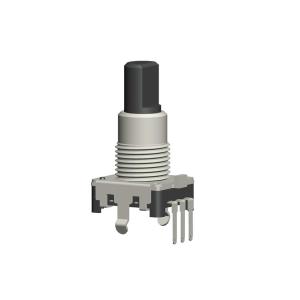 12mm EC12 rotary encoder with insulated shaft with switch EC1211-01-X2B-HA1