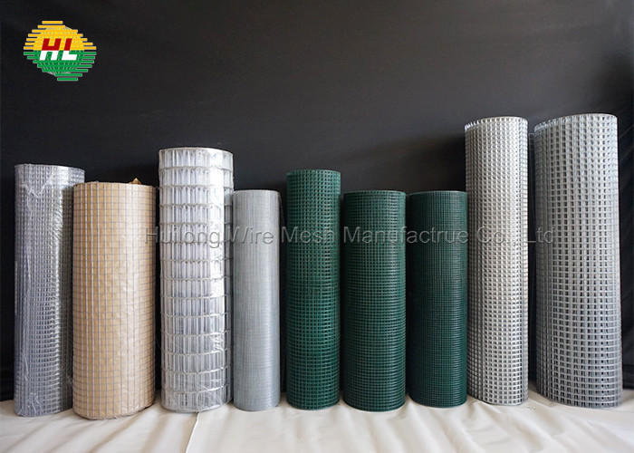 Multipurpose 3/8" X 3/8" Mesh Pvc Coated Welded Wire Mesh Rolls