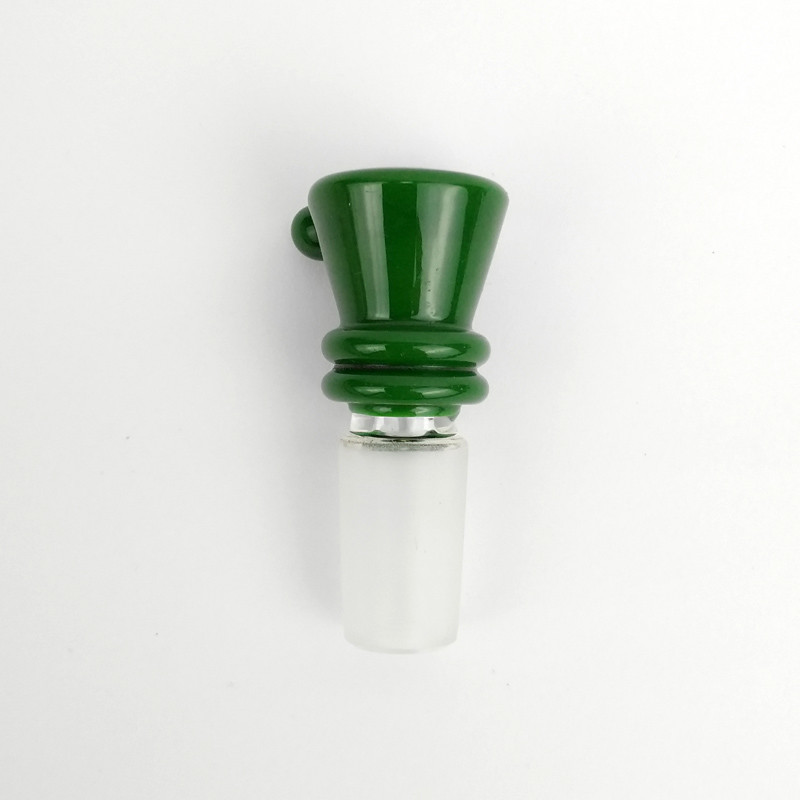 Thick Bong Spare Parts Glass Bong Slides With Handle Bowl Funnel Male Hourglass
