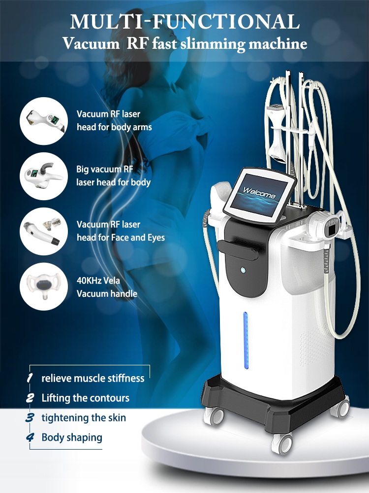 Body Sculpting Slimming Machine Fat Burning Laser Vacuum Cavitation Device