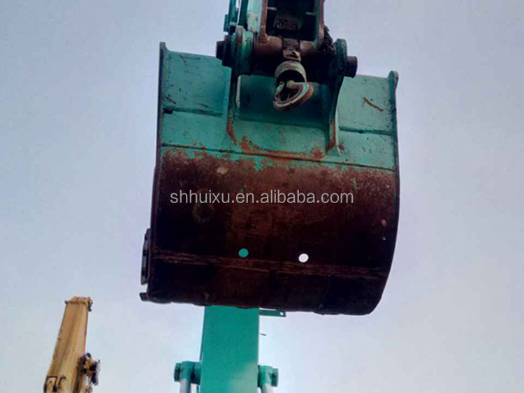low working hours second hand crawler excavator kobelco 135/original color used kobelco 135 on sale