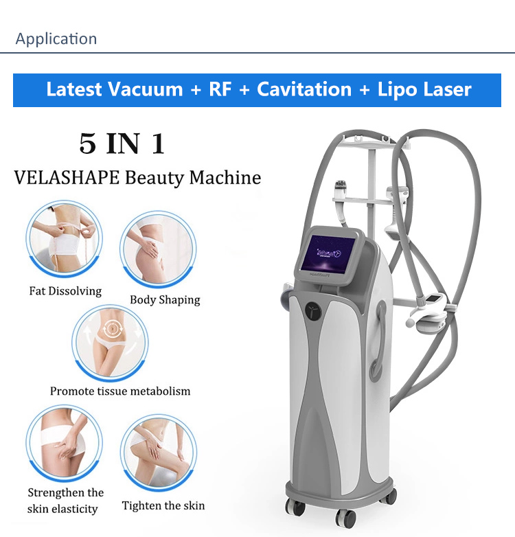 Cellulite Removal 100Kpa 650nm Cavitation Rf Vacuum Body Machine