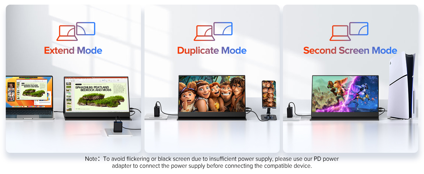 15.6 Inch 1080P USB-C HDR LCD Touchscreen Monitor Dual Premium Speakers Smart Cover External Display Compatibility Portable