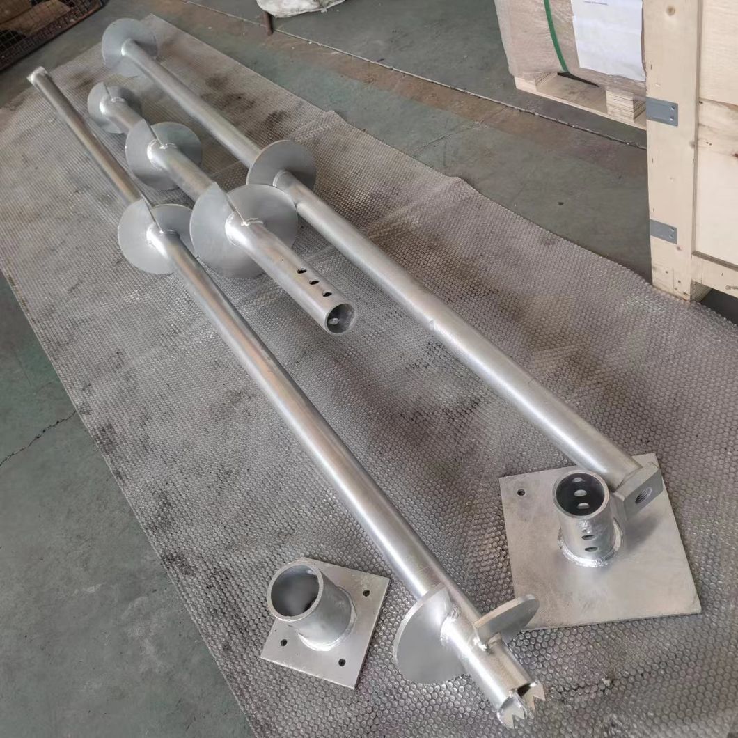 High Strength Galvanized Quick Installation Spiral Helical Anchor Bolt Ground Pile