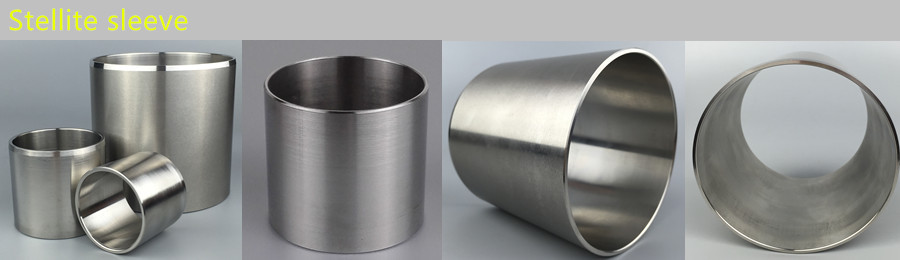 Cobalt Chrome Alloy Bushing And Sleeve , Valve Stem Bushing Turning Surface Finish