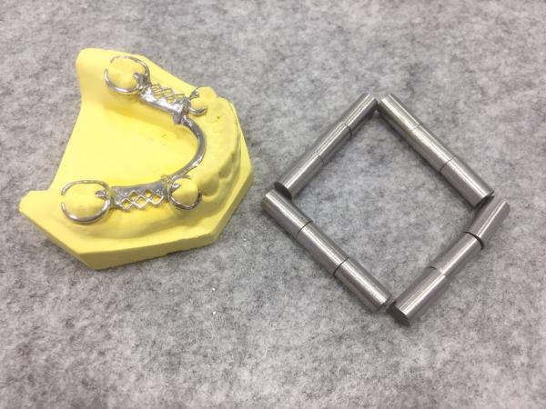 45% Cobalt Non Precious Dental Alloys Greater Flexibility 100 - 150℃ Casting
