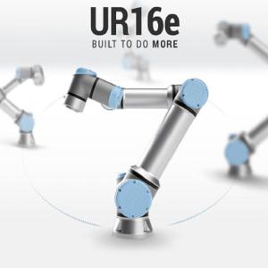China Collaborative robot UR16e with 6 axis cobot and maxmium reach 900mm and playload 16kg for mig welding robot on sale