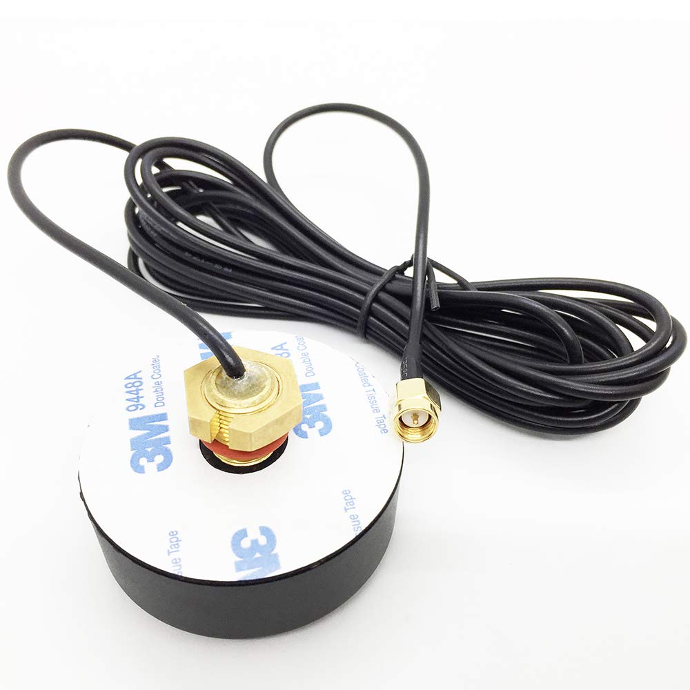 Customized Cable Length Waterproof GSM 2.4G 3G 4G LTE Puck Antenna for Screw Mounting