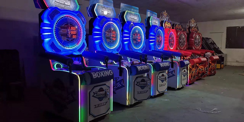 Tickets Redemption Boxing Punch Machine For Boxer Training Amusement Center