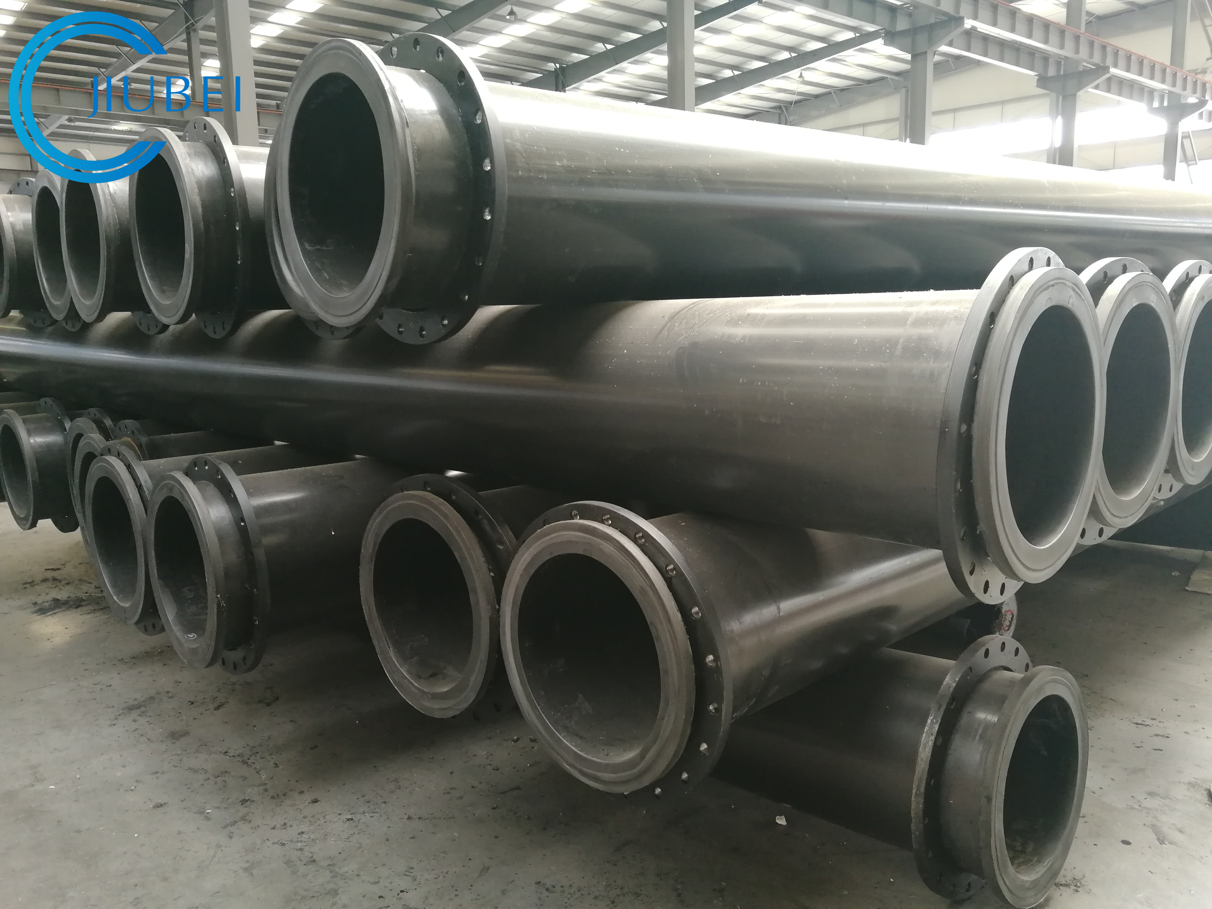 Excellent Flexibility Dredging HDPE Pipe With 0.945 Density And Corrosion Resistance