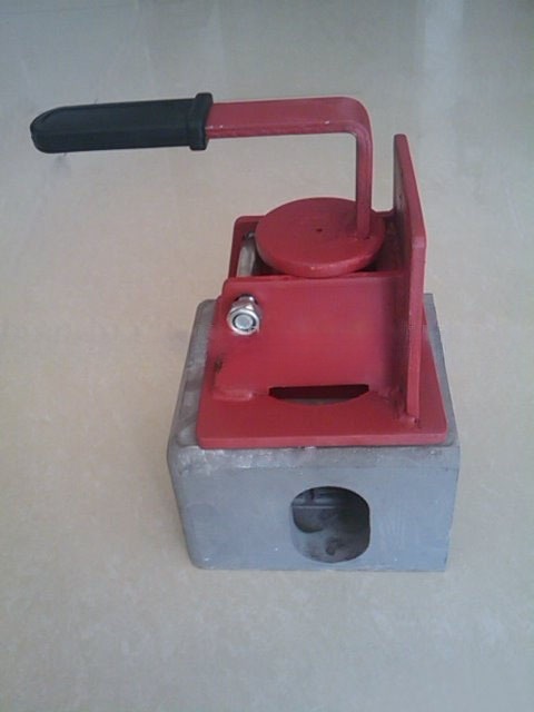 Semi Trailer Double Container Trailer Twistlock Twist Lock Front Pin Lock Trailer Parts Red and Black