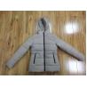 Buy cheap Zipper Ladies Hooded Padded Jackets Womens Quilted Coat With Fur Hood Detachable from wholesalers