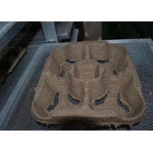 3 Molds Reciprocating Form Paper Egg Tray Machine With Dryer Stable Running