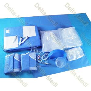 China Sterile Disposable Angiography Kit Medical Surgery Kit Interventional Kit on sale