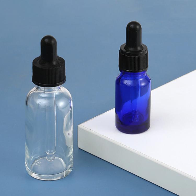 Private Label Oil Bottles 5ml 10ml 15ml 30ml 50ml 100ml Frosted Glass Dropper Bottle with Glass Pipette OEM/ODM Acceptable