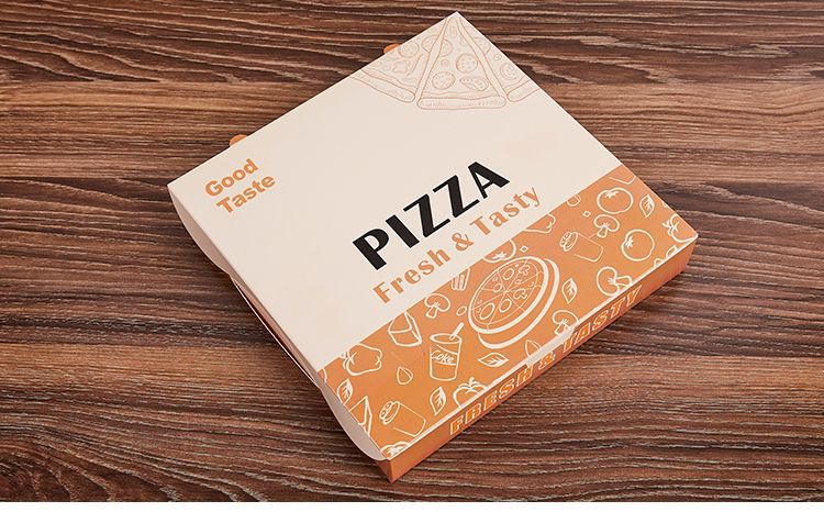 Pulp Material Straw Pulp Customized Fast Food Package for Hot Dog French Fried Chicken and Pizza