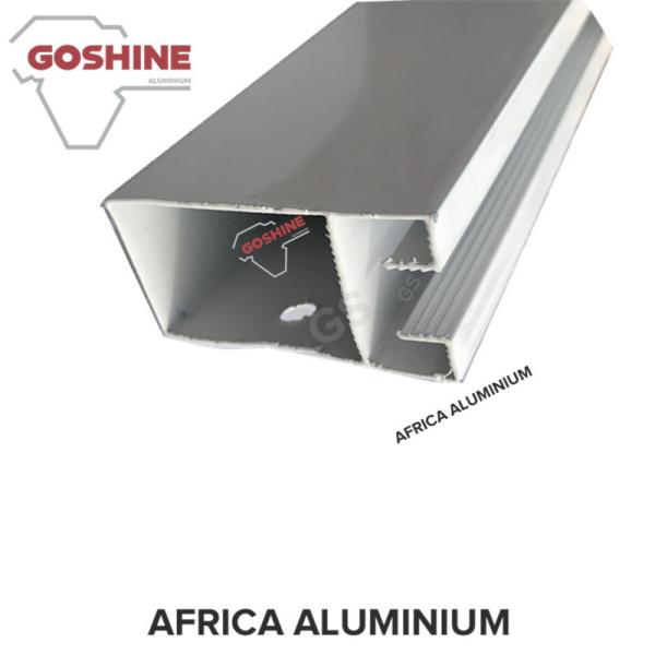Nigeria Powder Coating Beige Color Window And Door Aluminum Profiles 40x40