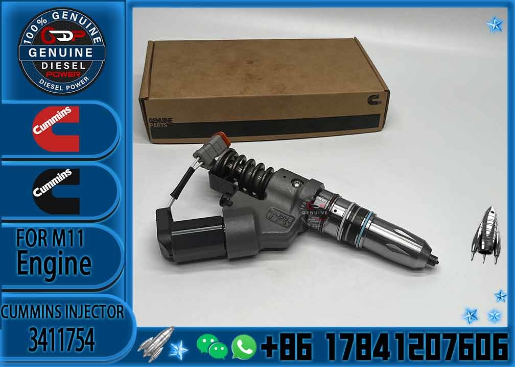 3083863 High Quality QSM11 ISM11 M11 Fuel Injector 3411754 3411756 3609925 3083849 3087772 3411755