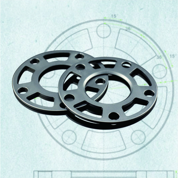 7mm 5x130 Flat Lightened Design Forged Billet Aluminum Wheel Spacers For Porsche 911 Boxster Cayman Cayenne Panamera