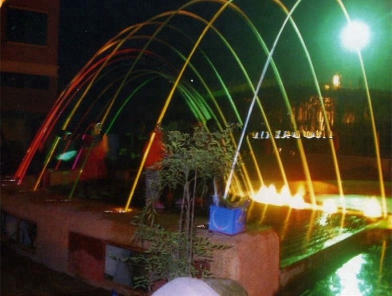 Stainless Steel Water Jumping Jet Fountain Outdoor Decorative Fountain