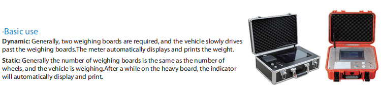Wireless LCD Display Portable Axle Truck Weighing Scale with OEM Customized Support