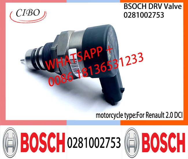 BOSCH DRV Valve 0281002753 Control Valve 0281002753 For REN-AULTt 2.0 DCI