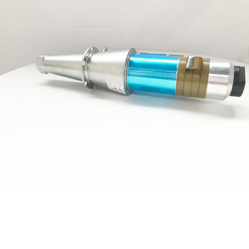 solid mount ultrasonic welding transducer for 2000W ultrasonic plastic welder 20khz