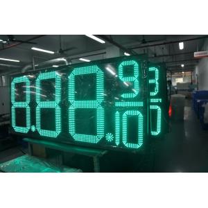 Fuel Station Pylon Sign LED Display Board with RS232 Communication and 7 Segment