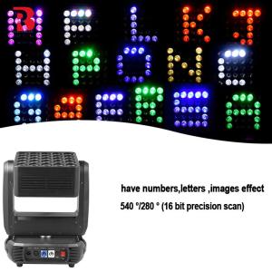 High Brightness DMX512 Infinite Led Matrix Blinder RGBW 25*10w Moving Head Light