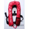 Buy cheap EN ISO12402-3 CE 150N Inflatable Adult Life Jacket Vest With Safety Harness & from wholesalers