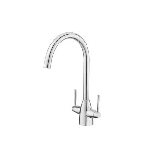  Easy Install Kitchen Mixer Faucet Brass Chrome easy operate Manufactures