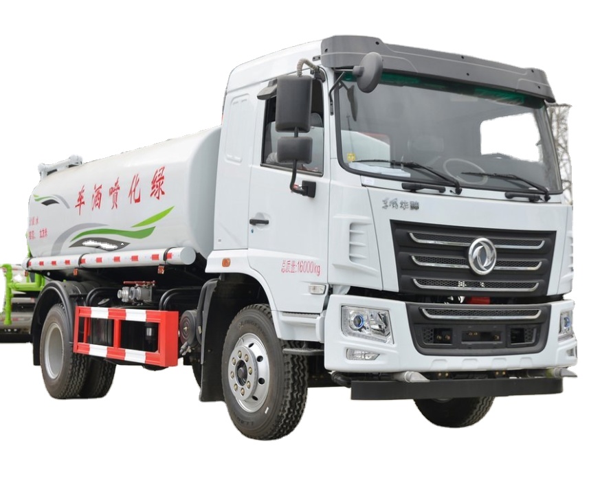 4X2 Wheel Drive Dongfeng Cargo Truck With Design And 190HP Water Sprinkler Tank
