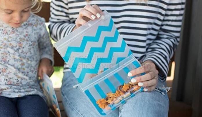 Reusable Silicone Food Storage Bag Washable Silicone Fresh Bag for Fruits Vegetables Meat Preservation bagplastics bagea