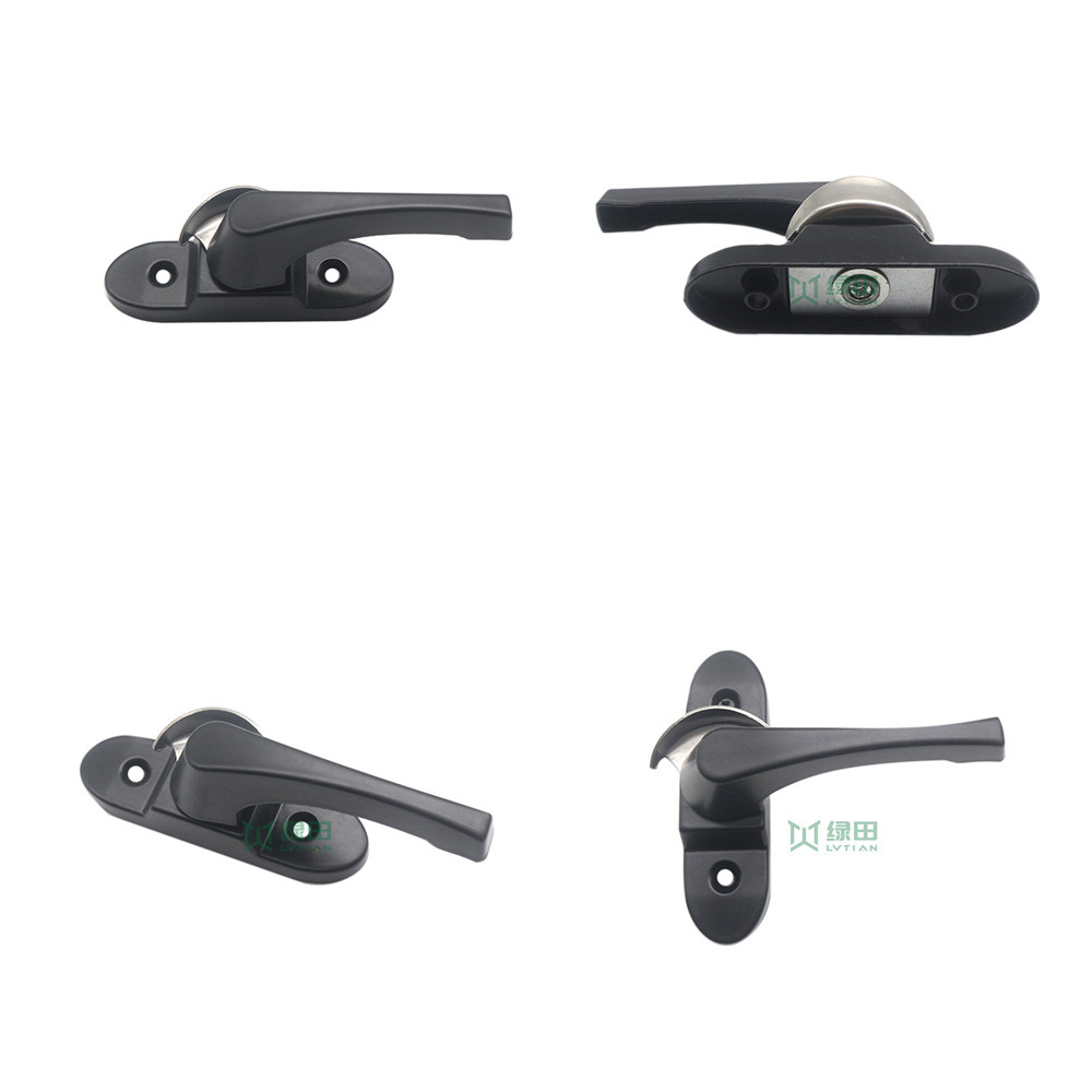 Short Handle Crescent Lock For Window , Sliding Window And Door Accessories