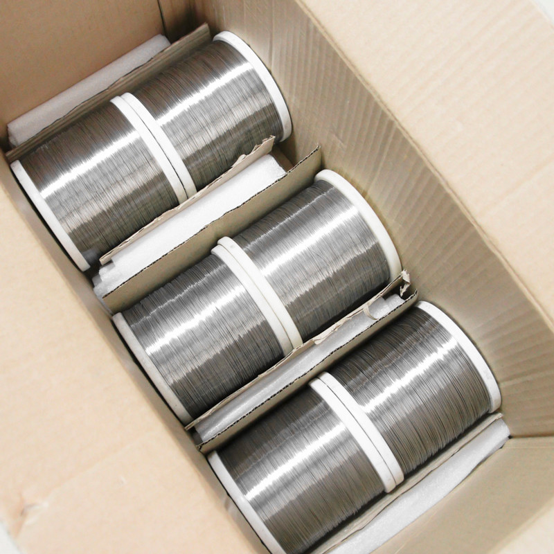Ni 80 Cr20 Nichrome Wire Resistance Alloy Heating Wire For Heater Coils
