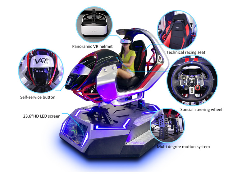 High Profit Virtual Reality Equipment With Dh Depoon E3 Glasses 1200W Power