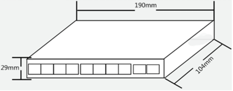 High Reliability Fiber Optic Switch , 10 Port RJ45 Ethernet Switch 10 100 1000Mbps