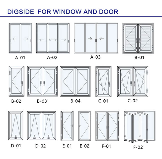 aluminum casement window