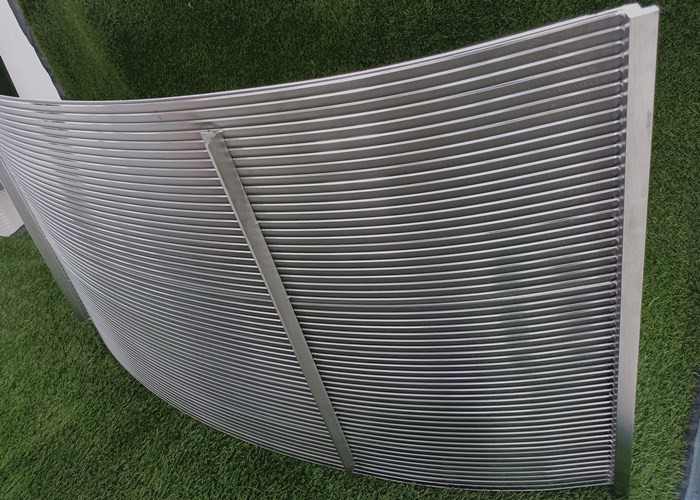 Sus304 Curved 2mm Thickness Wedge Wire Screen For Water Filter