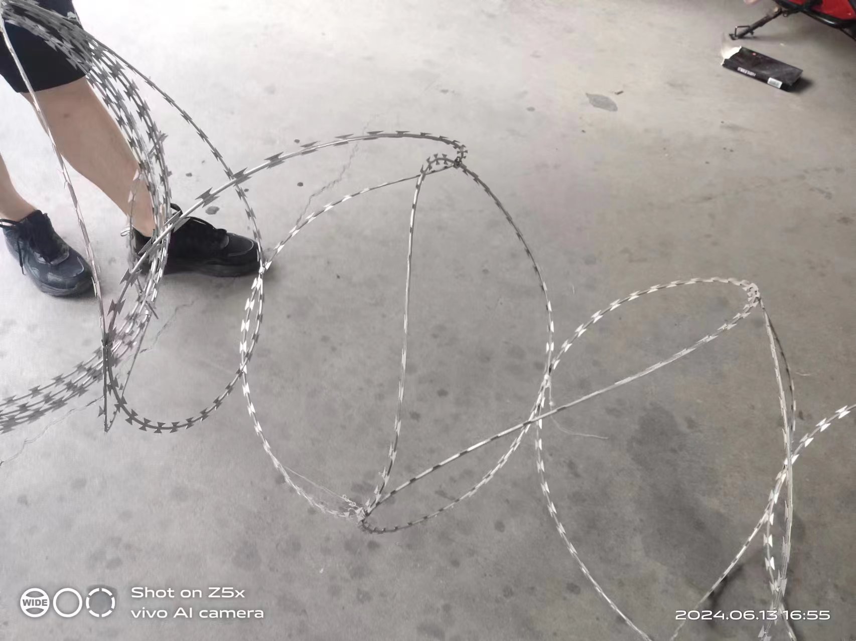 concertina razor wire mesh