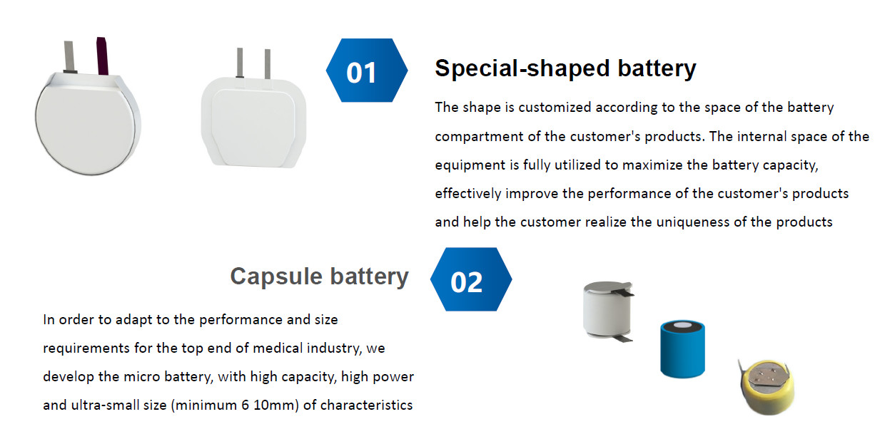 CP502440 Dioxide Ultra Thin Battery CP502440 Lithium Pouch Cell