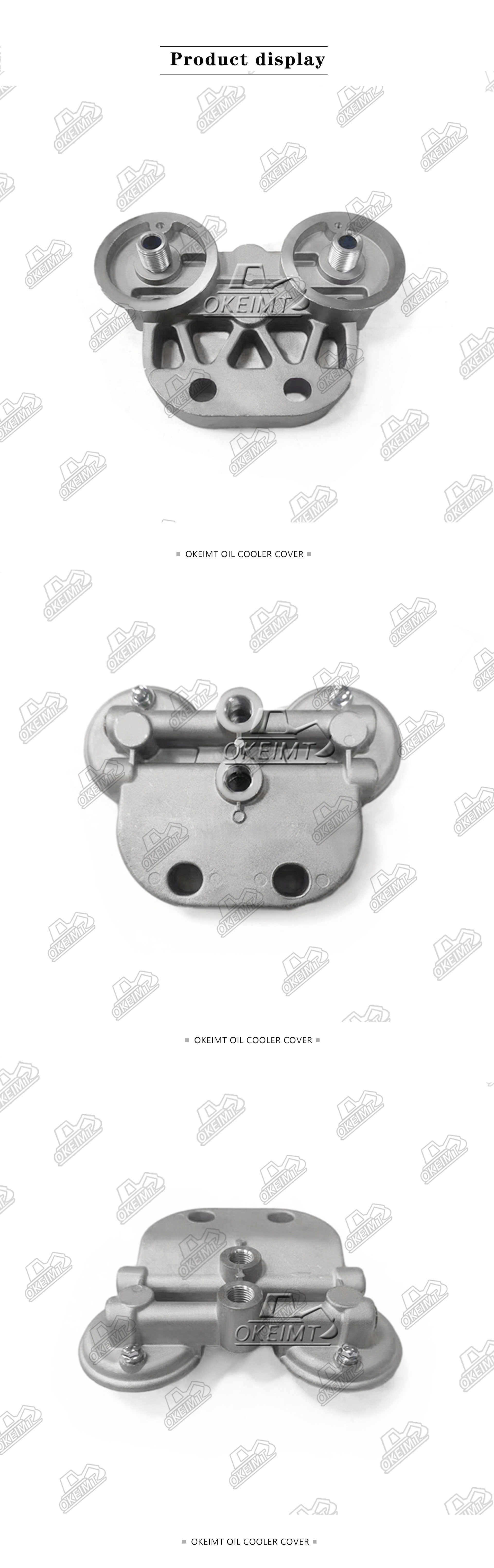Oil Filter Head 1117021-52D Base For Dachai Deutz Diesel Filter Seat Screw M18*1.5