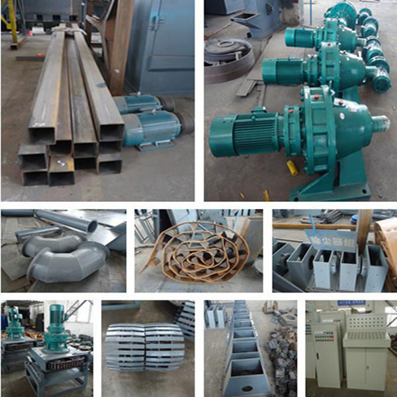 OEM Custom Heat Resistant Auger Spiral Screw Conveyor Conveying Machinery
