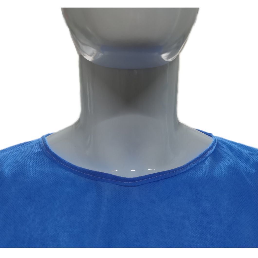 Visit Gown Anti-Static Waterproof Wholesale Factory AAMI Level 1/2/3 Disposable Isolation Gown