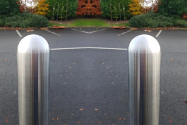 Anti Car Rolling Stainless Steel Bollards For Traffic Police Enforcement / Road