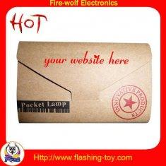 Promotional ABS Credit Card Light Bulbs / LED Card Lights with manufacturer
