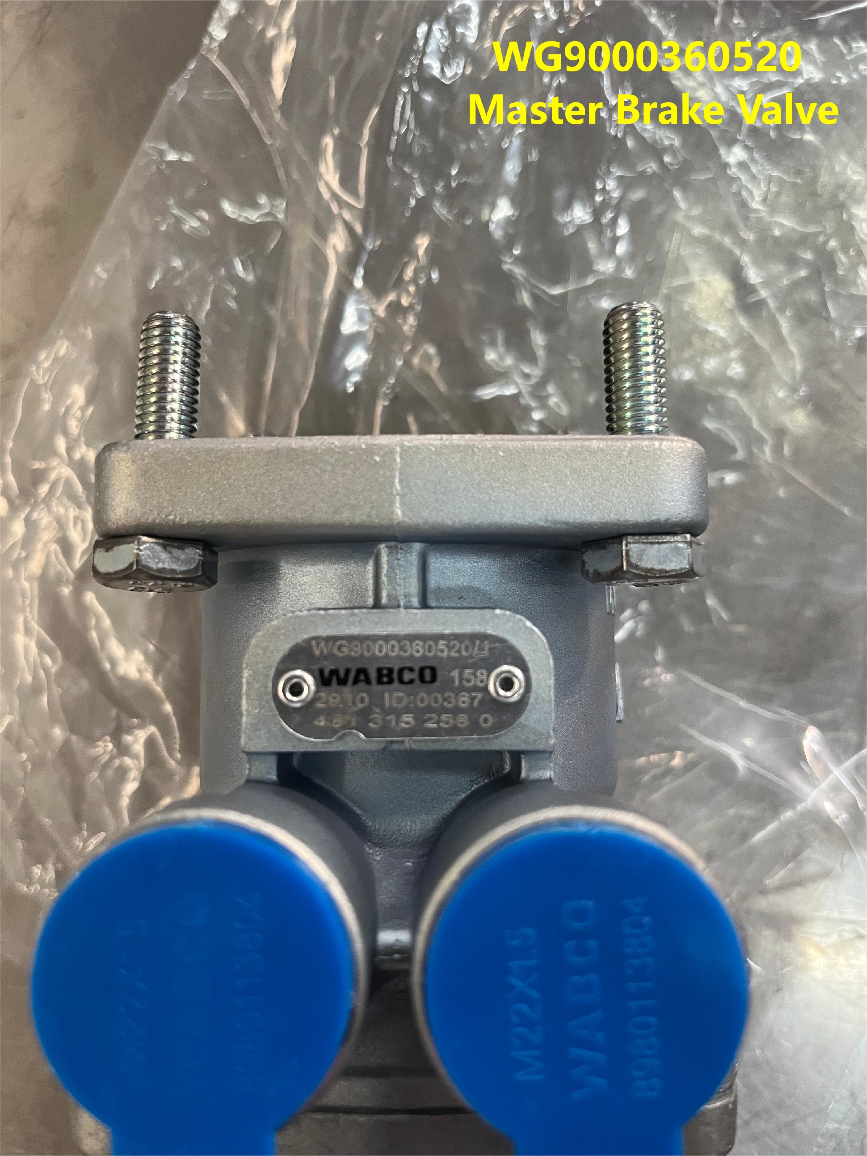 WG9000360520 Master Brake Valve HOWO Truck Parts