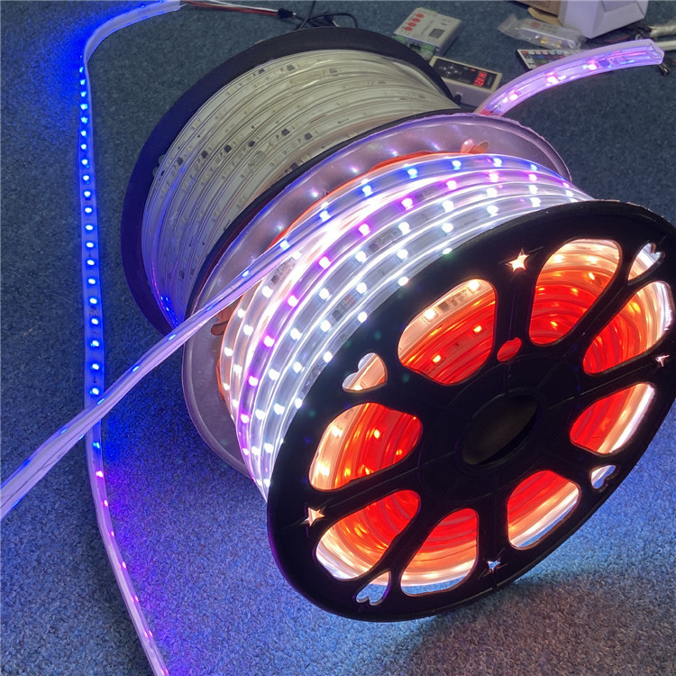 50m roll Rgb pixel string led chasing strip light magic digital dream color rgb led strip ws2811