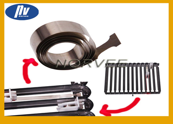 SS301 Flat Spiral Spring 2n - 4n Force For Vending Machine 300mm Length