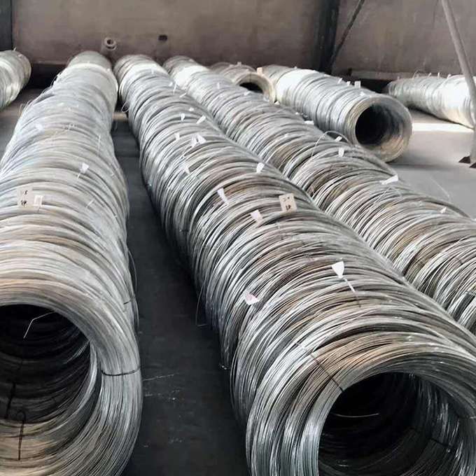 12 / 16 / 18 Gauge Galvanized Steel Wire Hot Dipped Zinc Coated SAE1006 6mm A53 0